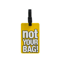 TangoTag Luggage Tag - 'Not Your Bag!' - Yellow - HTC-TT813