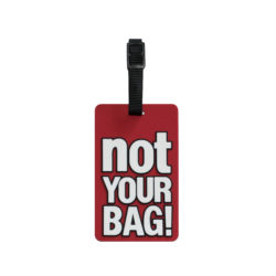 TangoTag Luggage Tag - 'Not Your Bag!' - Red - HTC-TT814
