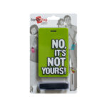 TangoTag Luggage Tag - 'No It's Not Yours!' - Light Green - HTC-TT816