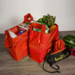 BagPodz Reusable Bag and Storage System (Contains 5 Bags) - Cayenne Red - BPZ-5P0-RED