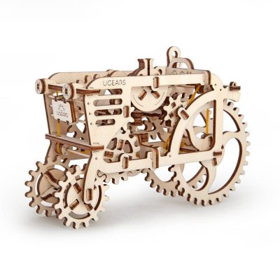 Ugears Tractor - 97 Parts - 3D Wooden Puzzle - Mechanical Model - UGR-70003