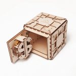 Ugears Safe - 179 Parts - 3D Wooden Puzzle - Mechanical Model - UGR-70011