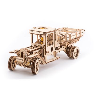Ugears Truck UGM-11 - 420 Parts - 3D Wooden Puzzle - Mechanical Model - UGR-70015