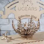 Ugears Flower - 101 Parts - 3D Wooden Puzzle - Mechanical Model - UGR-70019