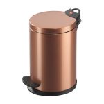 Hailo Germany - Pedal Bin T2 S - 4 Litre - Copper - HLO-0704-800