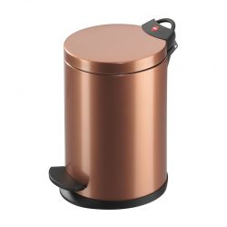 Hailo Germany - Pedal Bin T2 S - 4 Litre - Copper - HLO-0704-800