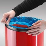Hailo Germany - Big Bin Cap - 46 Litre - Red - HLO-0845-550