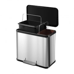 Hailo Germany - Oko Duo Plus L - 17+9 Litre - Stainless Steel - HLO-0630-200