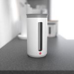 Hailo Germany - Storage Container - 1.3 Litre - Kitchen Line - White Matt - HLO-0833-970