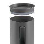 Hailo Germany - Storage Container - 1.3 Litre - Kitchen Line - Grey Matt - HLO-0833-971