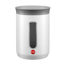 Hailo Germany - Storage Container - 0.8 Litre - Kitchen Line - White Matt - HLO-0833-973