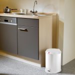 Hailo Germany - Pedal Bin T1 M - 11 Litre - White - HLO-0513-419