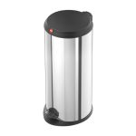 Hailo Germany - Pedal Bin T1 L - 19 Litre - Stainless Steel - HLO-0520-009