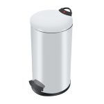 Hailo Germany - Pedal Bin T2 L - 19 Litre - White - HLO-0520-429