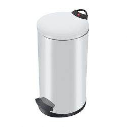 Hailo Germany - Pedal Bin T2 L - 19 Litre - White - HLO-0520-429