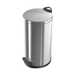 Hailo Germany - Pedal Bin T2 L - 19 Litre - Anti Fingerprint - HLO-0520-034