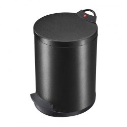 Hailo Germany - Pedal Waste Bin T2 M - 11 Litre - Black Line - HLO-0513-161