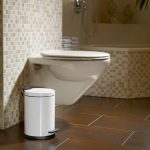 Hailo Germany - Pedal Bin T2 S - 4 Litre - White - HLO-0704-429
