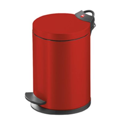 Hailo Germany - Pedal Bin T2 S - 4 Litre - Red - HLO-0704-259