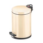 Hailo Germany - Pedal Bin T2 S - 4 Litre - Vanilla - HLO-0704-869