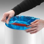 Hailo Germany - Big Bin Touch XL - 46 Litre - Silver - HLO-0845-120