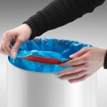 Hailo Germany - Big Bin Quick - 46 Litre - Silver - HLO-0845-220
