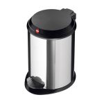 Hailo Germany - Pedal Bin T1 S - 4 Litre - Stainless Steel - HLO-0704-010