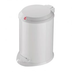 Hailo Germany - Pedal Bin T1 S - 4 Litre - White - HLO-0704-410