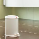 Hailo Germany - Pedal Bin T1 S - 4 Litre - White - HLO-0704-410