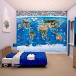 Walltastic - Map Of The World Wallpaper Mural - 12 Panels - 8 x 10 ft - WTC-41851