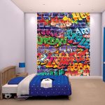 Walltastic - Graffiti Wallpaper Mural - 8 Panels - 8 x 6.6 ft - WTC-43855